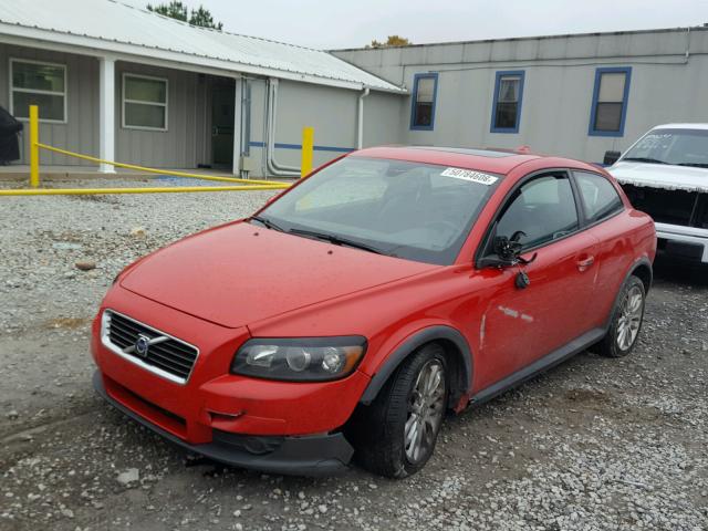 YV1MK672292145879 - 2009 VOLVO C30 T5 RED photo 2