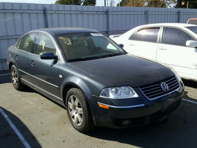 WVWRH63B53P269848 - 2003 VOLKSWAGEN PASSAT GLX BLUE photo 1