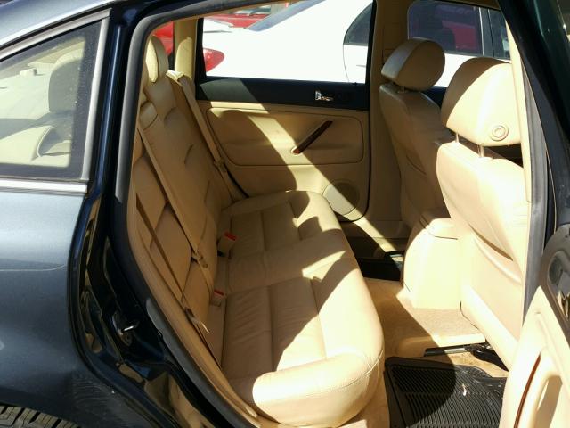 WVWRH63B53P269848 - 2003 VOLKSWAGEN PASSAT GLX BLUE photo 6