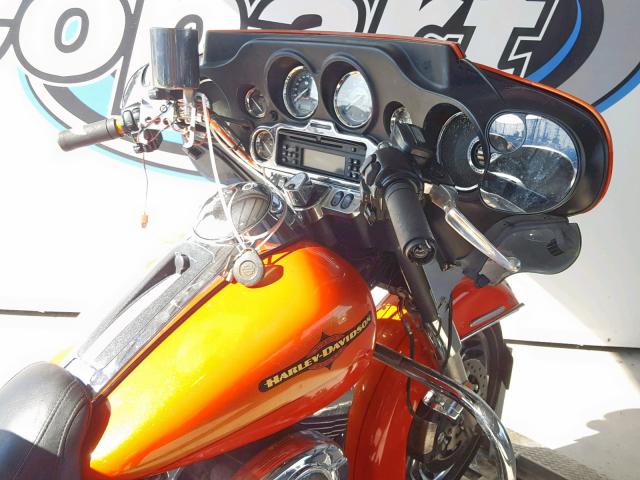 1HD1KEM16CB657469 - 2012 HARLEY-DAVIDSON FLHTK ELEC ORANGE photo 5