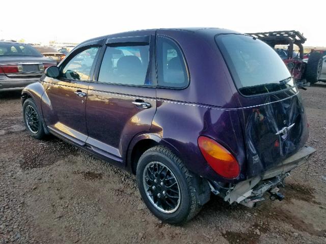 3C4FY58B15T503326 - 2005 CHRYSLER PT CRUISER PURPLE photo 3