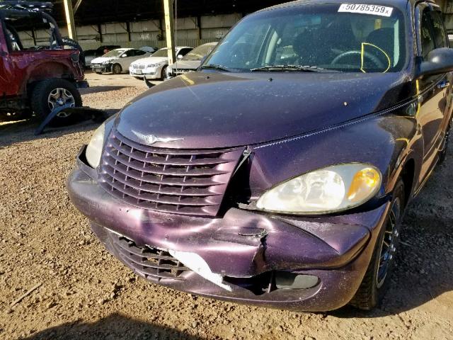 3C4FY58B15T503326 - 2005 CHRYSLER PT CRUISER PURPLE photo 9