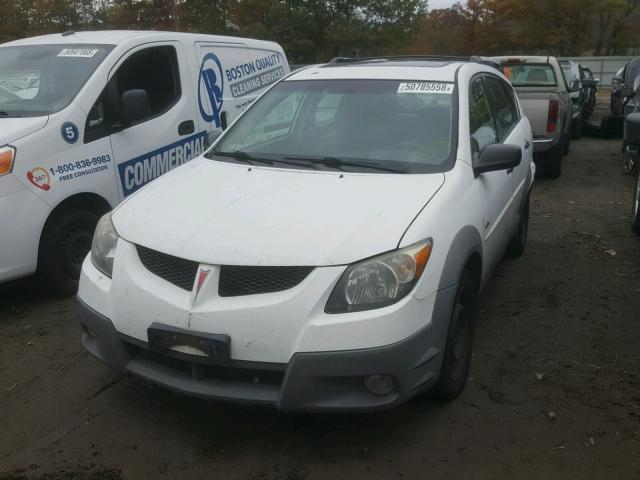 5Y2SL62863Z455411 - 2003 PONTIAC VIBE WHITE photo 2