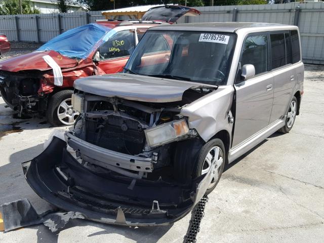 JTLKT324640155115 - 2004 TOYOTA SCION XB Сұр фото 2