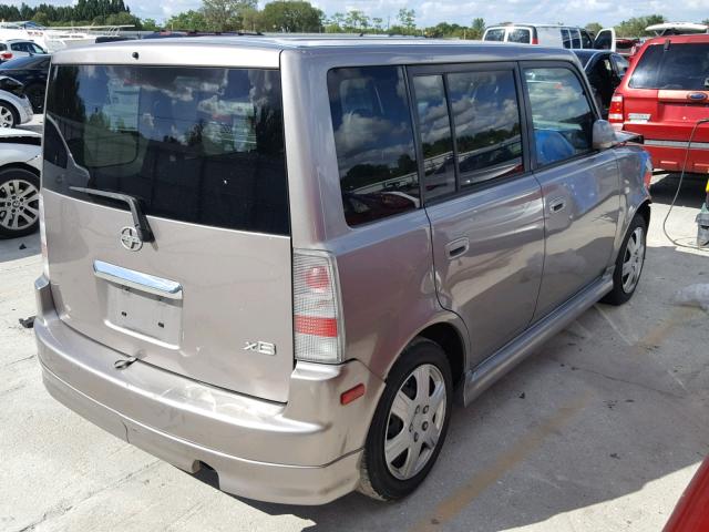 JTLKT324640155115 - 2004 TOYOTA SCION XB Сұр фото 4