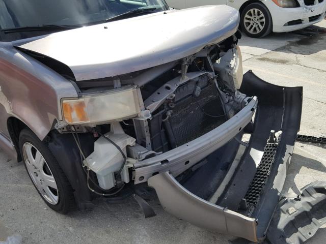 JTLKT324640155115 - 2004 TOYOTA SCION XB Сұр фото 9