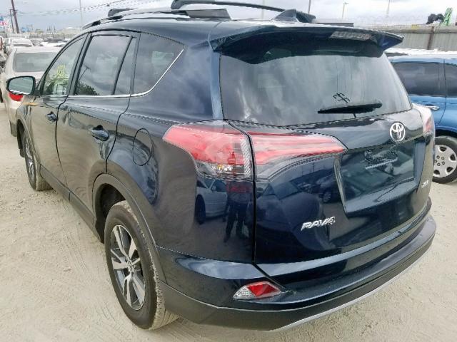 JTMWFREVXJJ733573 - 2018 TOYOTA RAV4 ADVEN BLUE photo 3