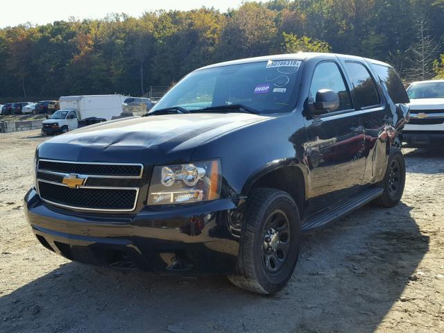 1GNLC2E01ER218242 - 2014 CHEVROLET TAHOE POLI BLACK photo 2