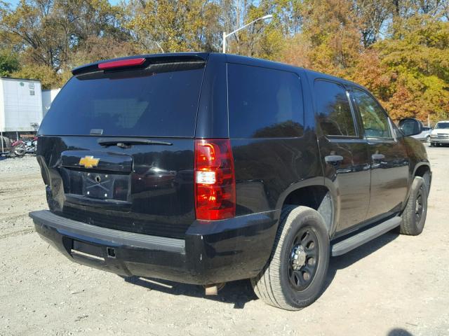 1GNLC2E01ER218242 - 2014 CHEVROLET TAHOE POLI BLACK photo 4