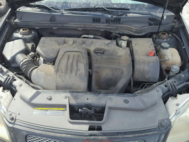 1G2AS18H897241859 - 2009 PONTIAC G5 BLACK photo 7