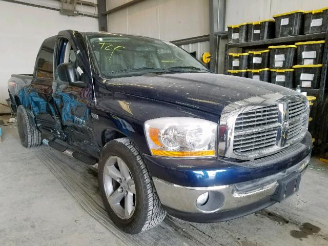 1D7HA18266S660736 - 2006 DODGE RAM 1500 S BLUE photo 1