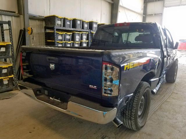 1D7HA18266S660736 - 2006 DODGE RAM 1500 S BLUE photo 4