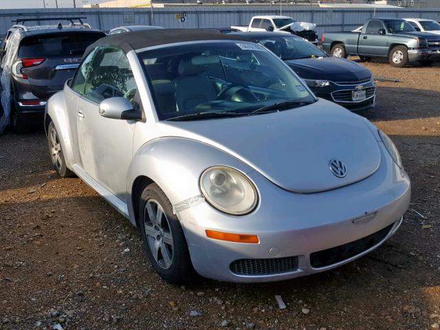3VWPF31Y76M308241 - 2006 VOLKSWAGEN NEW BEETLE ვერცხლისფერი ფოტო 1