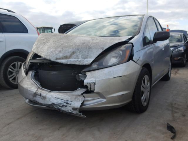 JHMGE8H36BC009007 - 2011 HONDA FIT SILVER photo 2