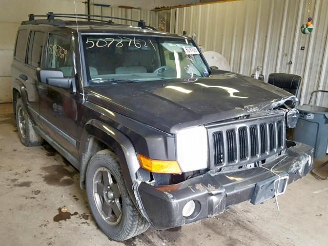 1J8HG48K36C195328 - 2006 JEEP COMMANDER ნაცრისფერი ფოტო 1