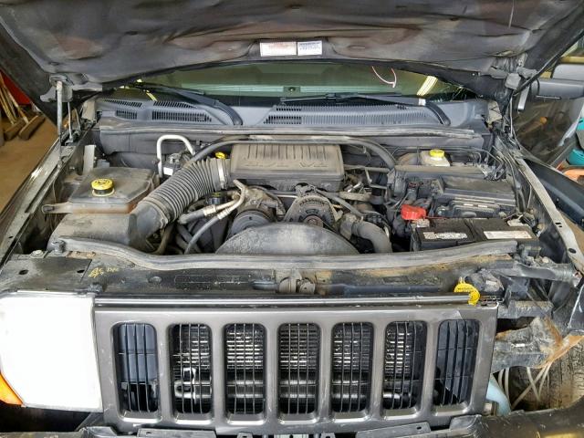 1J8HG48K36C195328 - 2006 JEEP COMMANDER ნაცრისფერი ფოტო 7