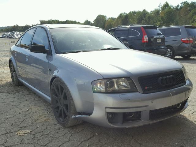 WUAPV54B53N905336 - 2003 AUDI RS6 SILVER photo 1