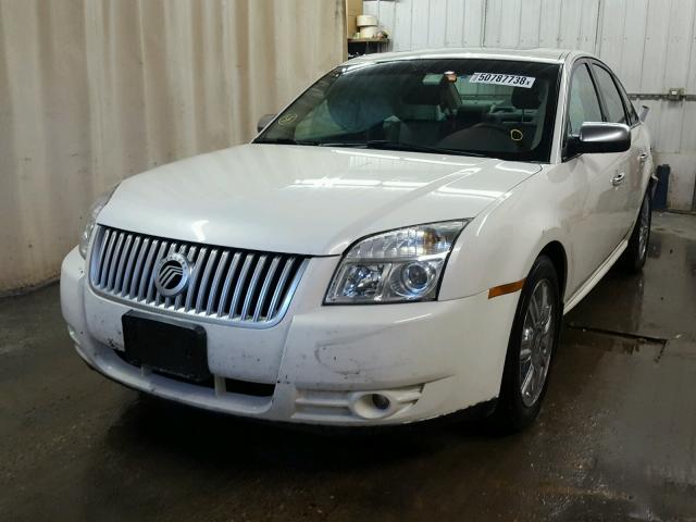 1MEHM42W69G628907 - 2009 MERCURY SABLE PREM WHITE photo 2