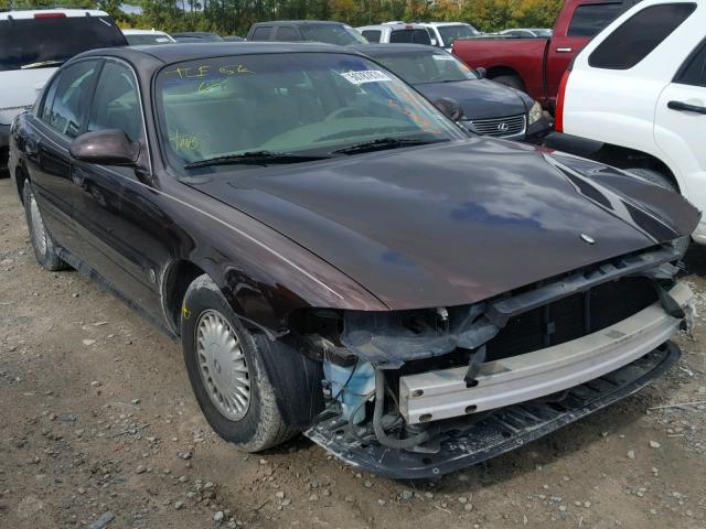 1G4HP54K71U188626 - 2001 BUICK LESABRE CU BURGUNDY photo 1