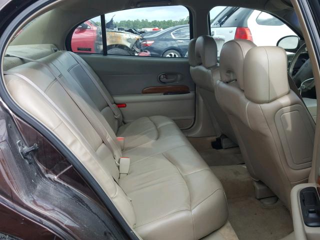 1G4HP54K71U188626 - 2001 BUICK LESABRE CU BURGUNDY photo 6