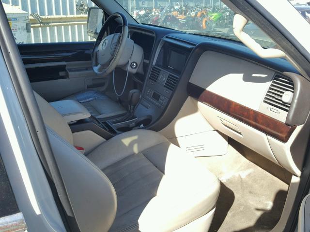 5LMEU68H63ZJ30171 - 2003 LINCOLN AVIATOR WHITE photo 5