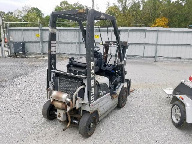 CP1F29P2298 - 2007 NISSAN FORKLIFT GRAY photo 4