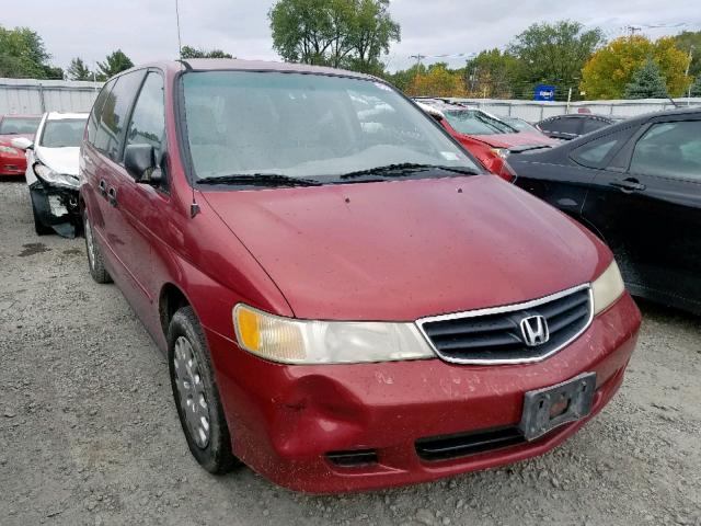 5FNRL18524B064701 - 2004 HONDA ODYSSEY LX BURGUNDY photo 1