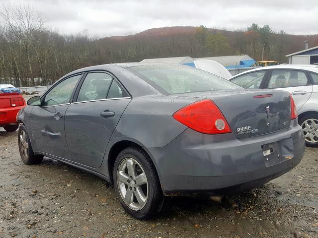 1G2ZH57NX84292201 - 2008 PONTIAC G6 GT GRAY photo 3