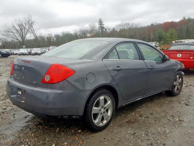 1G2ZH57NX84292201 - 2008 PONTIAC G6 GT GRAY photo 4