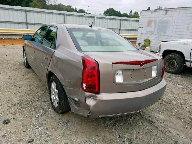 1G6DP577760120368 - 2006 CADILLAC CTS HI FEA BROWN photo 3