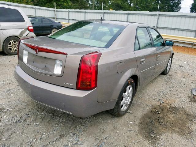 1G6DP577760120368 - 2006 CADILLAC CTS HI FEA BROWN photo 4