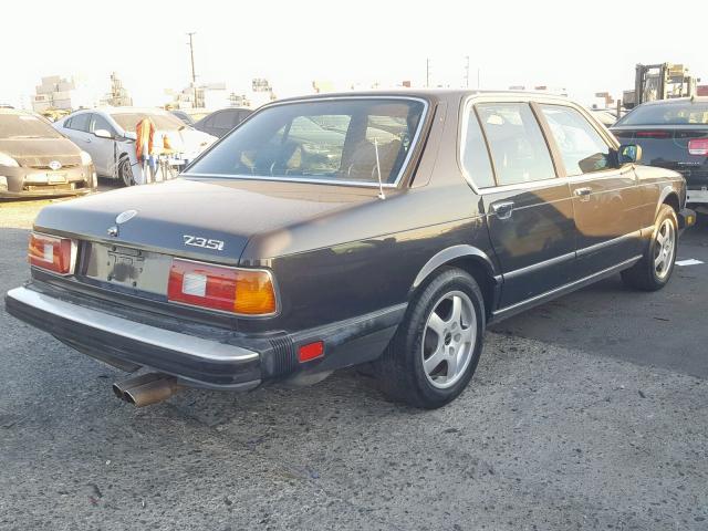 WBAFH8404F0636471 - 1985 BMW 735 I AUTO BLACK photo 4