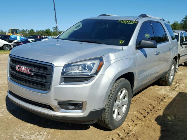 1GKKRNED3GJ154766 - 2016 GMC ACADIA SLE SILVER photo 2