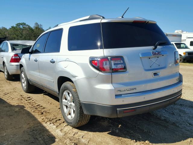 1GKKRNED3GJ154766 - 2016 GMC ACADIA SLE SILVER photo 3