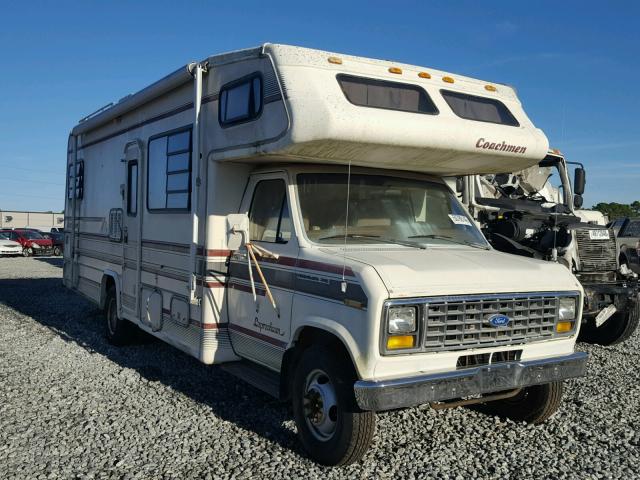 1FDKE30G3KHB44019 - 1989 FORD F-350 WHITE photo 1