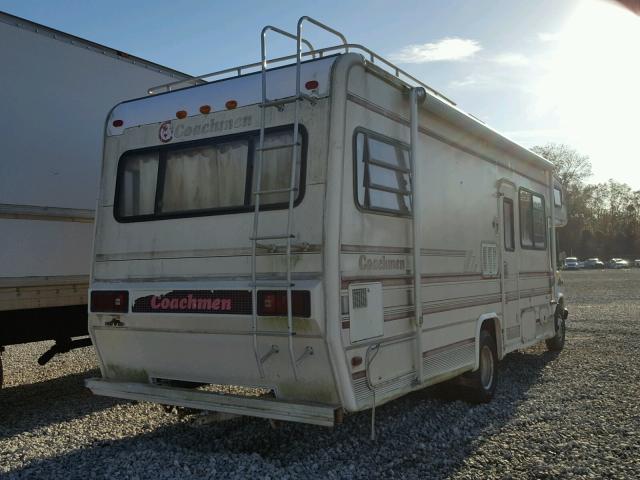1FDKE30G3KHB44019 - 1989 FORD F-350 WHITE photo 4