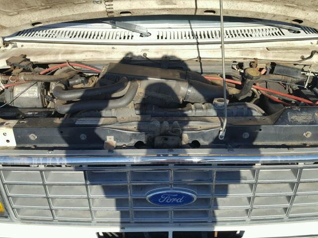 1FDKE30G3KHB44019 - 1989 FORD F-350 WHITE photo 7