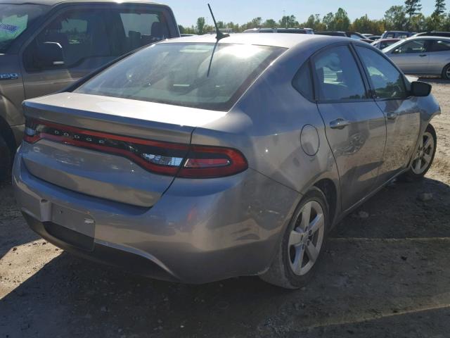 1C3CDFBB0GD529412 - 2016 DODGE DART SXT GRAY photo 4