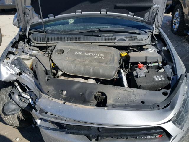 1C3CDFBB0GD529412 - 2016 DODGE DART SXT GRAY photo 7