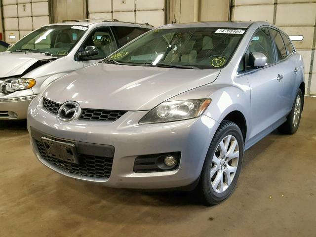 JM3ER293270129167 - 2007 MAZDA CX-7 SILVER photo 2