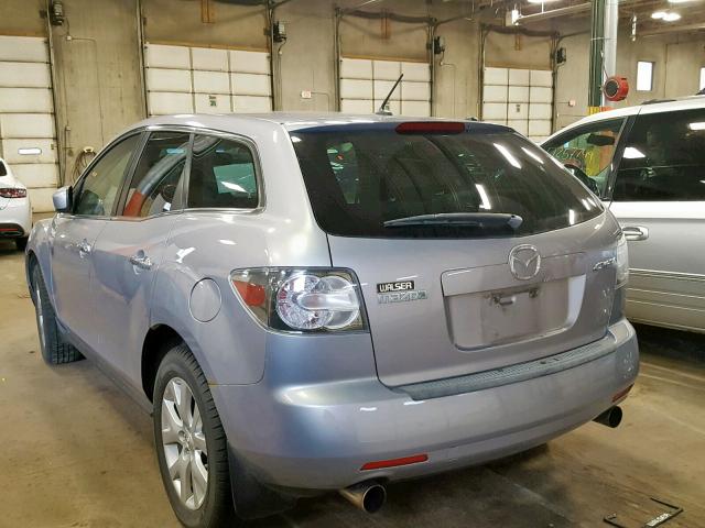 JM3ER293270129167 - 2007 MAZDA CX-7 SILVER photo 3