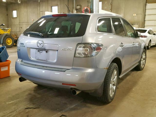 JM3ER293270129167 - 2007 MAZDA CX-7 SILVER photo 4