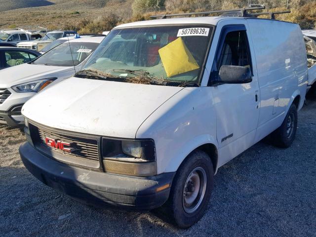 1GTDM19W3YB510121 - 2000 GMC SAFARI XT WHITE photo 2