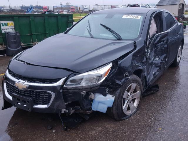 1G11A5SL0FF132762 - 2015 CHEVROLET MALIBU LS 黑色 照片 2