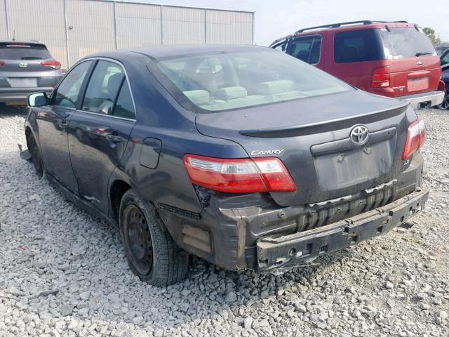 4T1BE46K49U265435 - 2009 TOYOTA CAMRY BASE GRAY photo 3