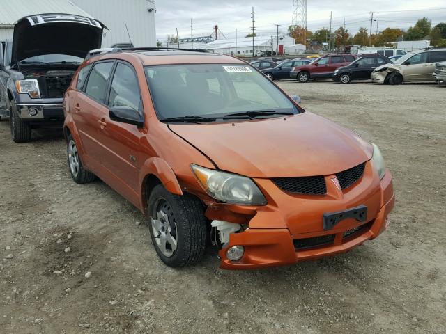 5Y2SL62854Z428816 - 2004 PONTIAC VIBE ORANGE photo 1