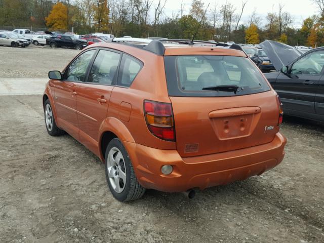 5Y2SL62854Z428816 - 2004 PONTIAC VIBE ORANGE photo 3