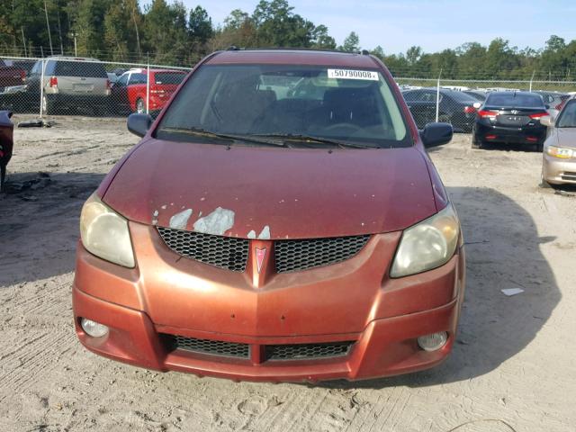 5Y2SL62843Z431415 - 2003 PONTIAC VIBE BURGUNDY photo 10