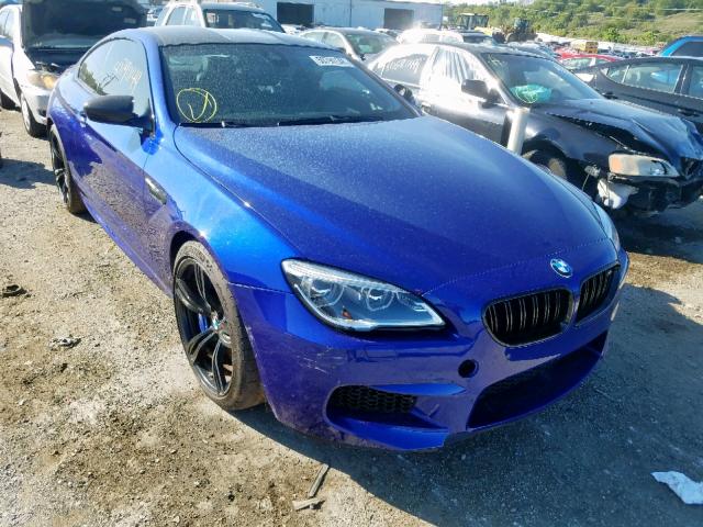 WBS6J9C52GD934479 - 2016 BMW M6 BLUE photo 1