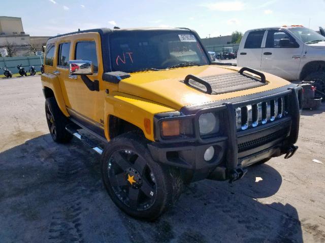 5GTDN136868156878 - 2006 HUMMER H3 YELLOW photo 1